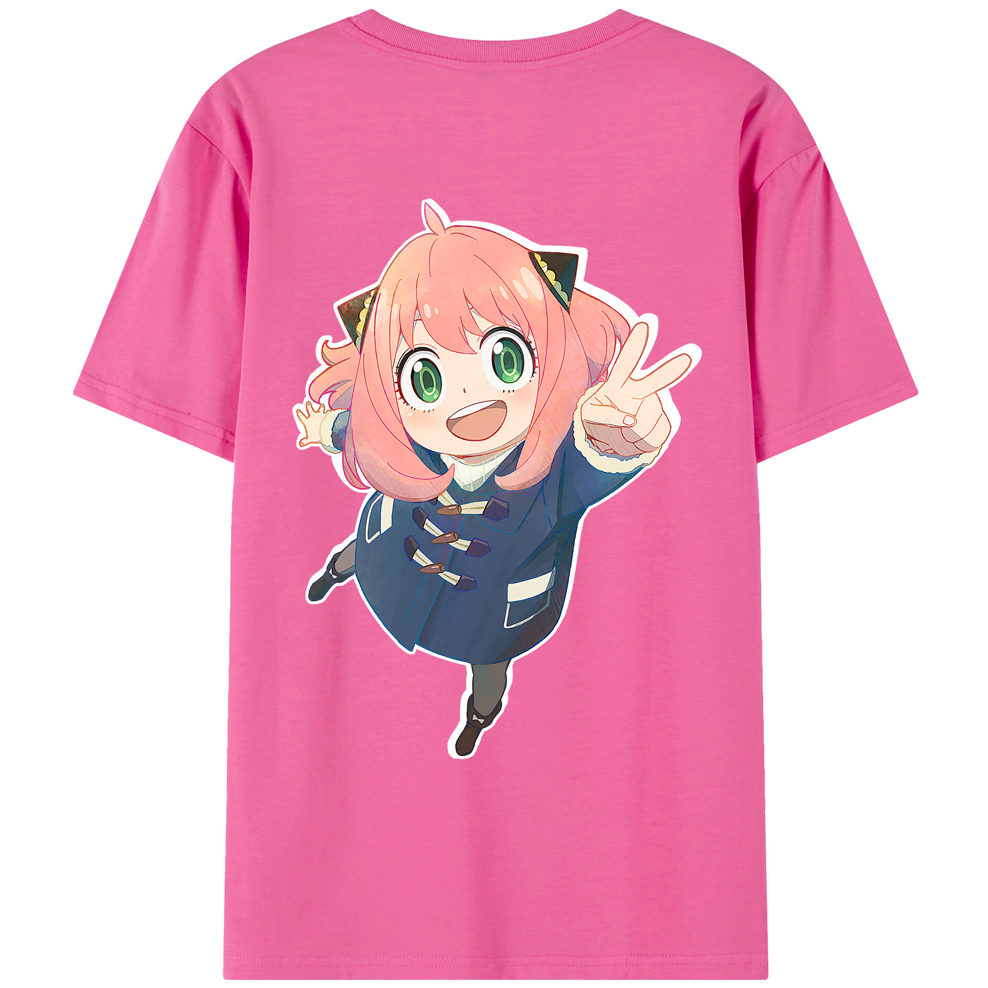（画像用） SPY×FAMILY间谍家家酒 レディース半袖Tシャツ(バックプリント)